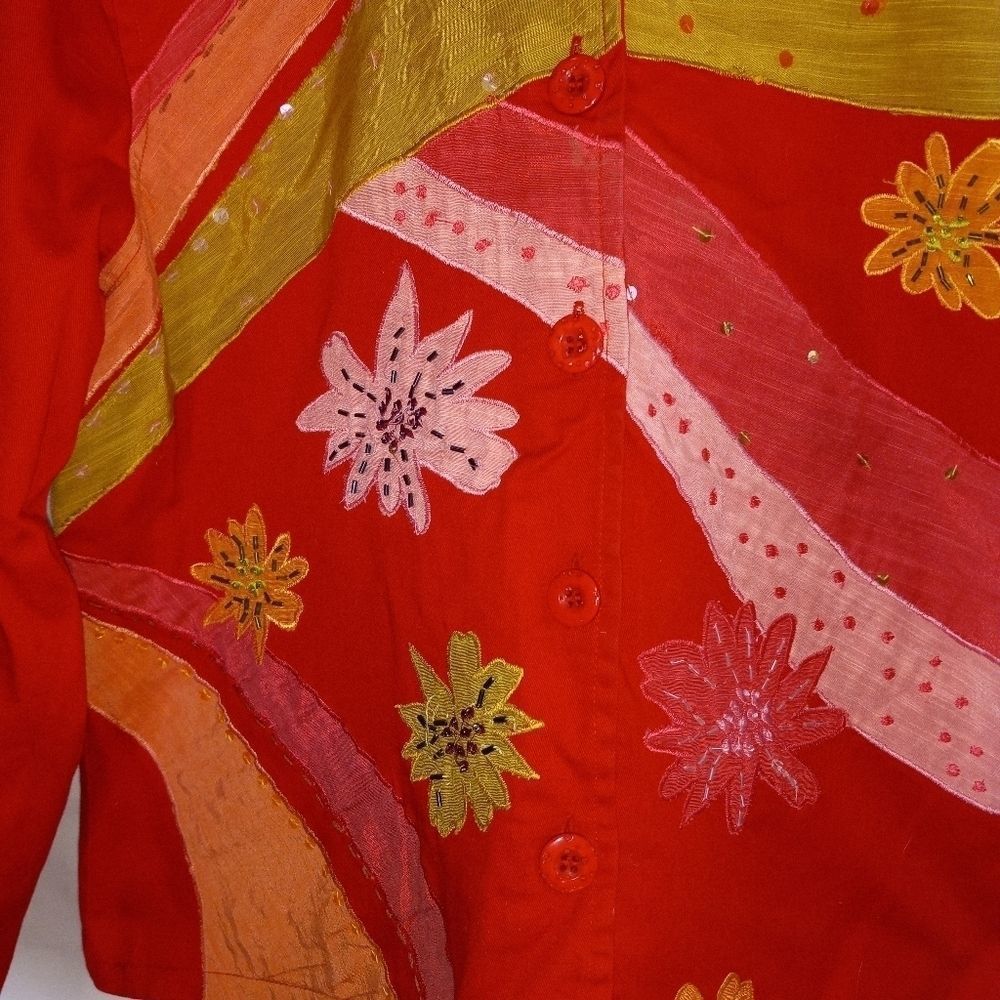 New Direction Sequenced Embroidered Light Weight … - image 3